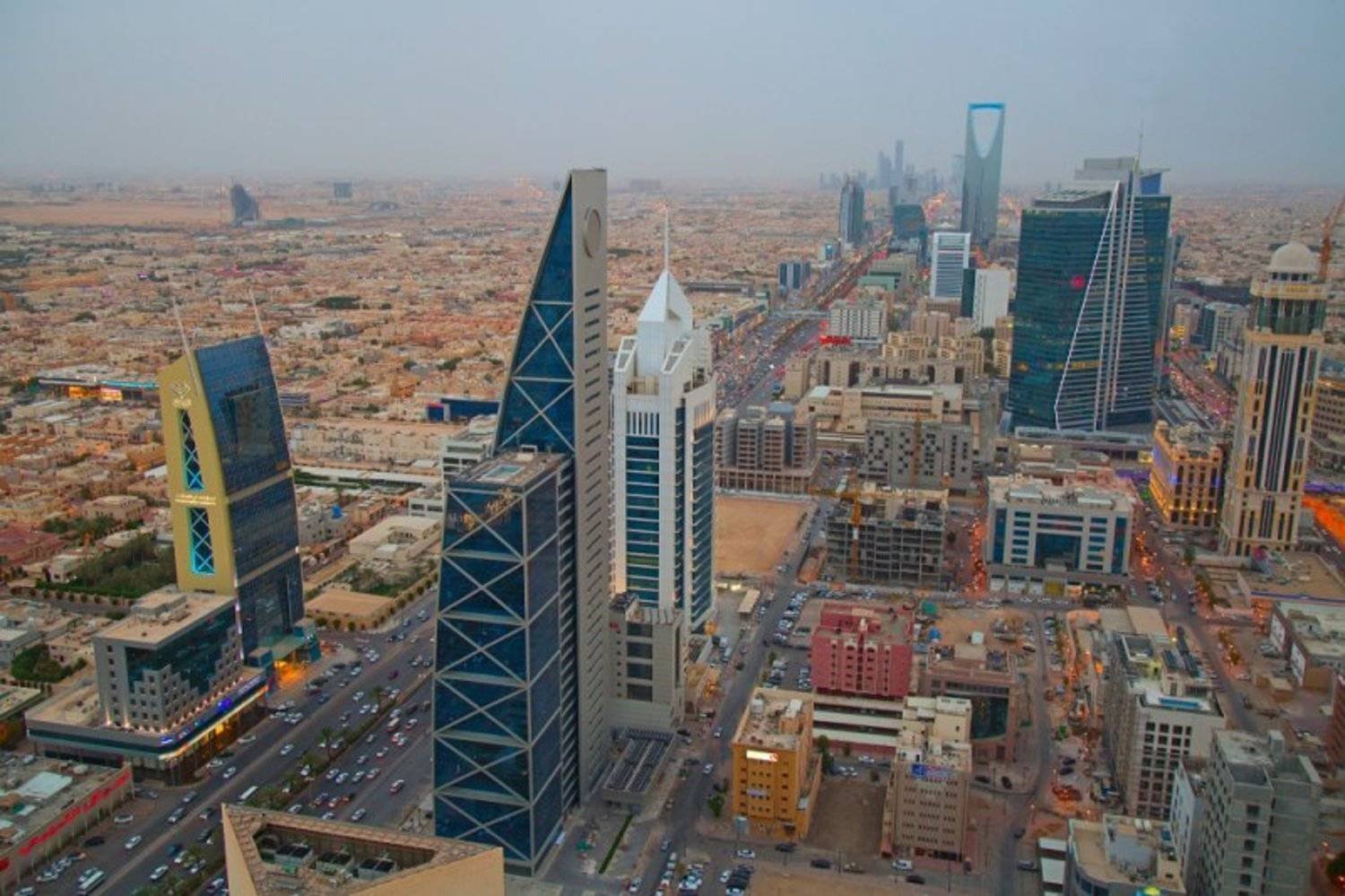 A general view of the Saudi capital Riyadh. (AP)
