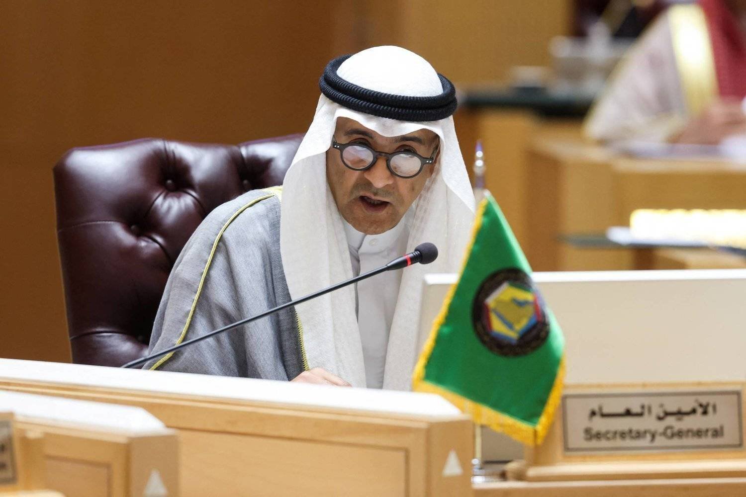 Secretary General of the Gulf Cooperation Council (GCC) Jasem Albudaiwi - File Photo
