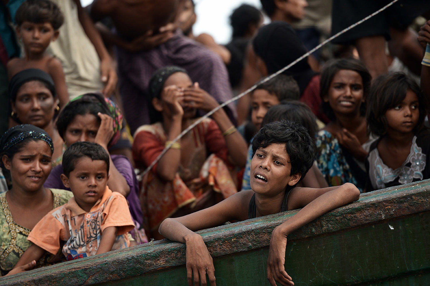 Rohingya Muslims in Myanmar. AFP photo