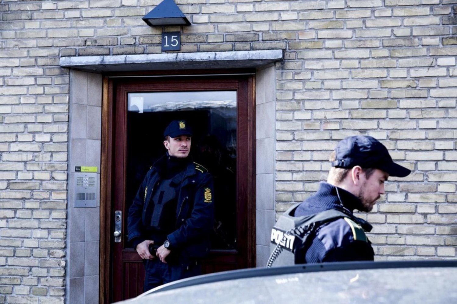 Danish police in Copenhagen. (Reuters)