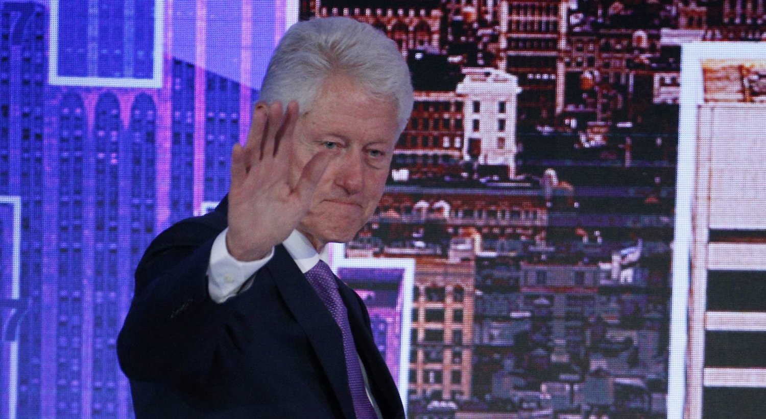 Bill Clinton.  (Reuters/Brendan McDermid)
