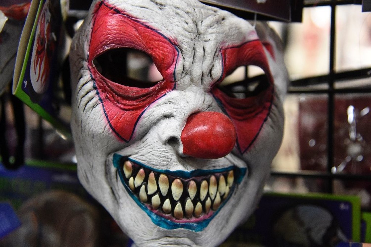 Israeli police are on the lookout for teenagers in clown masks after a group of them struck fear among Israelis. (AFP)