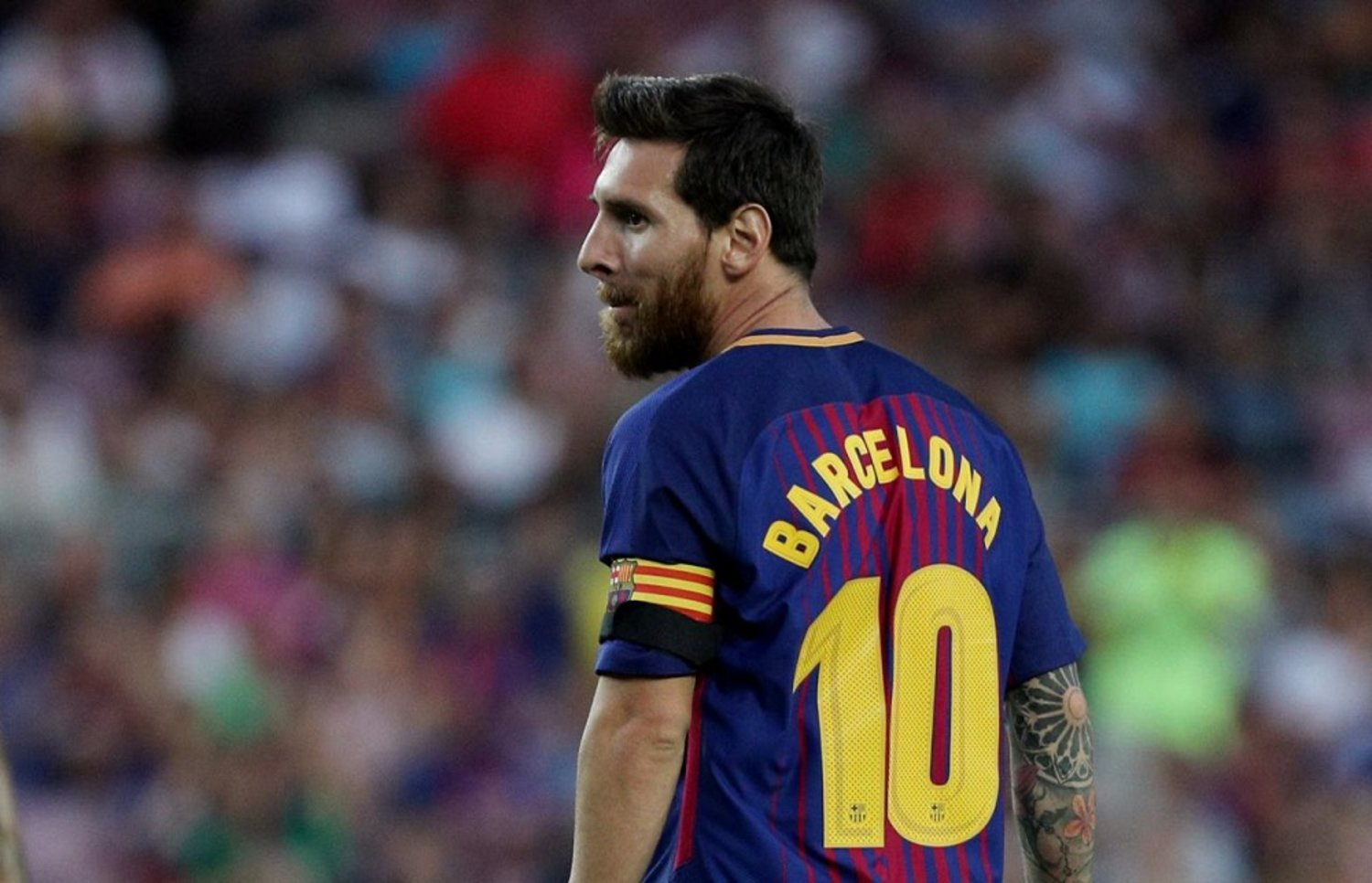 Barcelona's Lionel Messi. (Reuters)