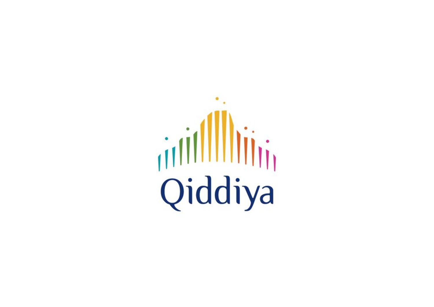 The Qiddiya city logo.