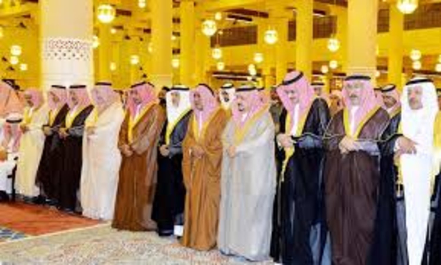 Funeral Prayer Performed for Prince Mansour bin Muqrin,Companions