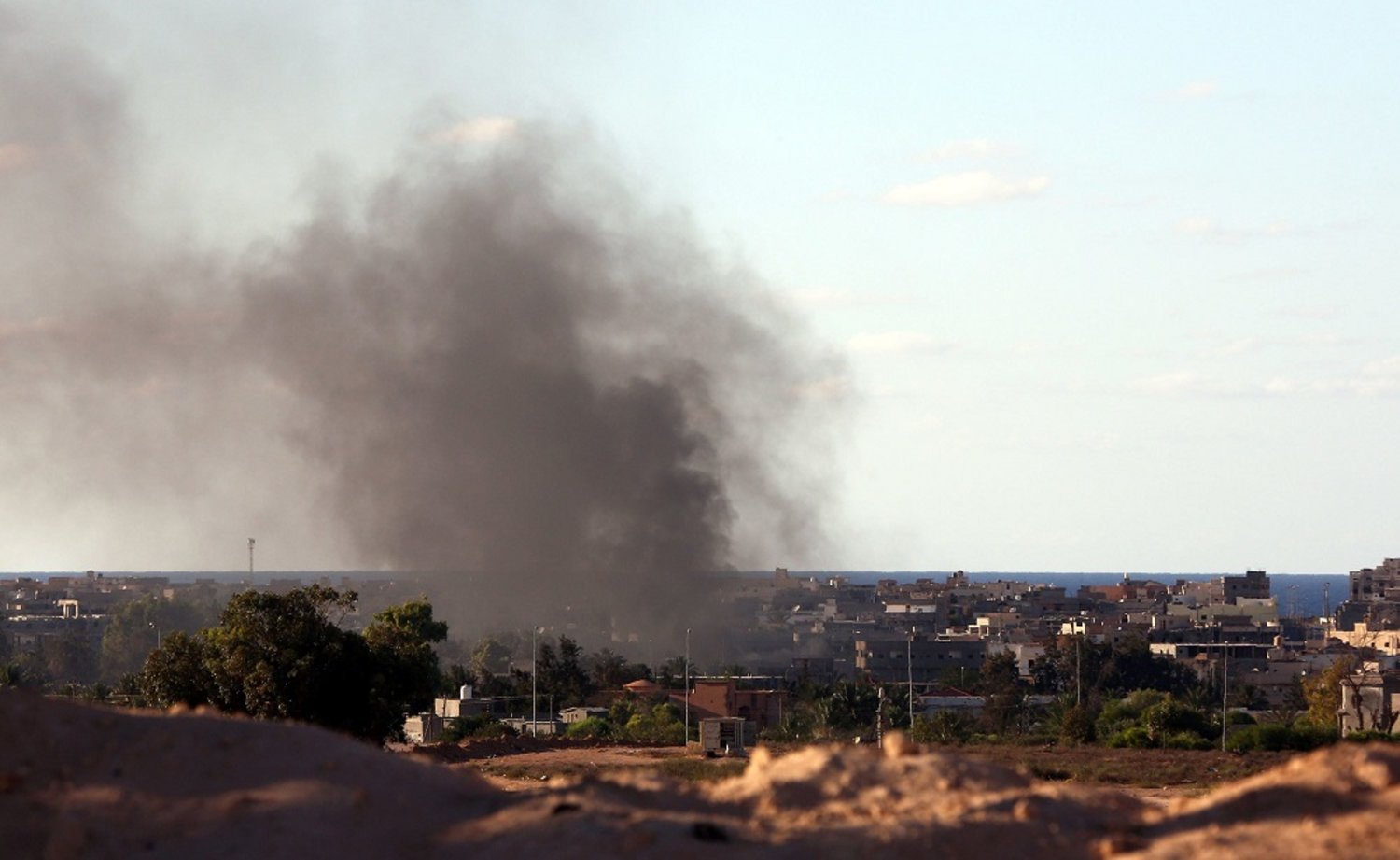 The US carried out an airstrike against an ISIS location in Libya for the first time since September. (AFP)