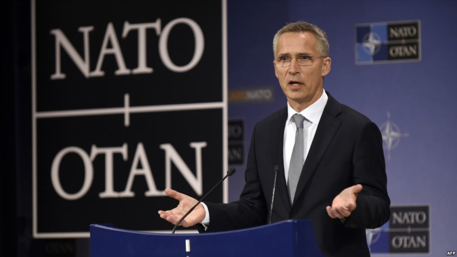 NATO Secretary-General Jens Stoltenberg. AFP