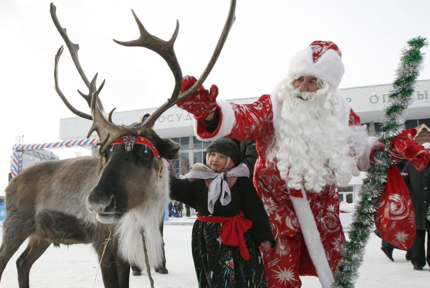 Russia's Santa Claus. (Reuters)