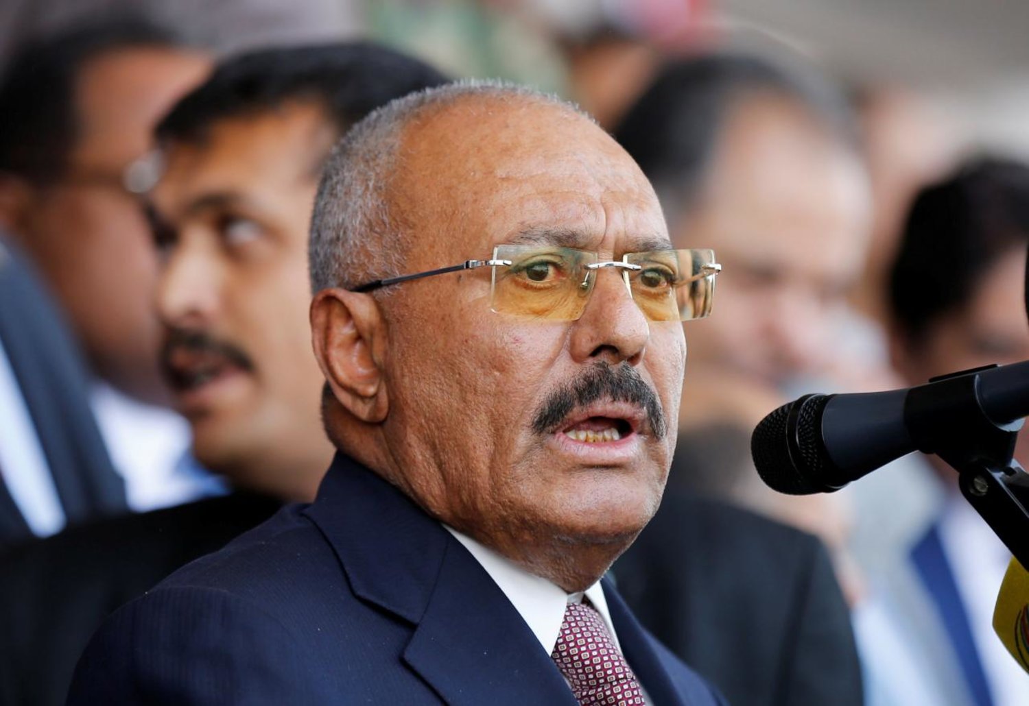 Yemen's late former President Ali Abdullah Saleh. Reuters