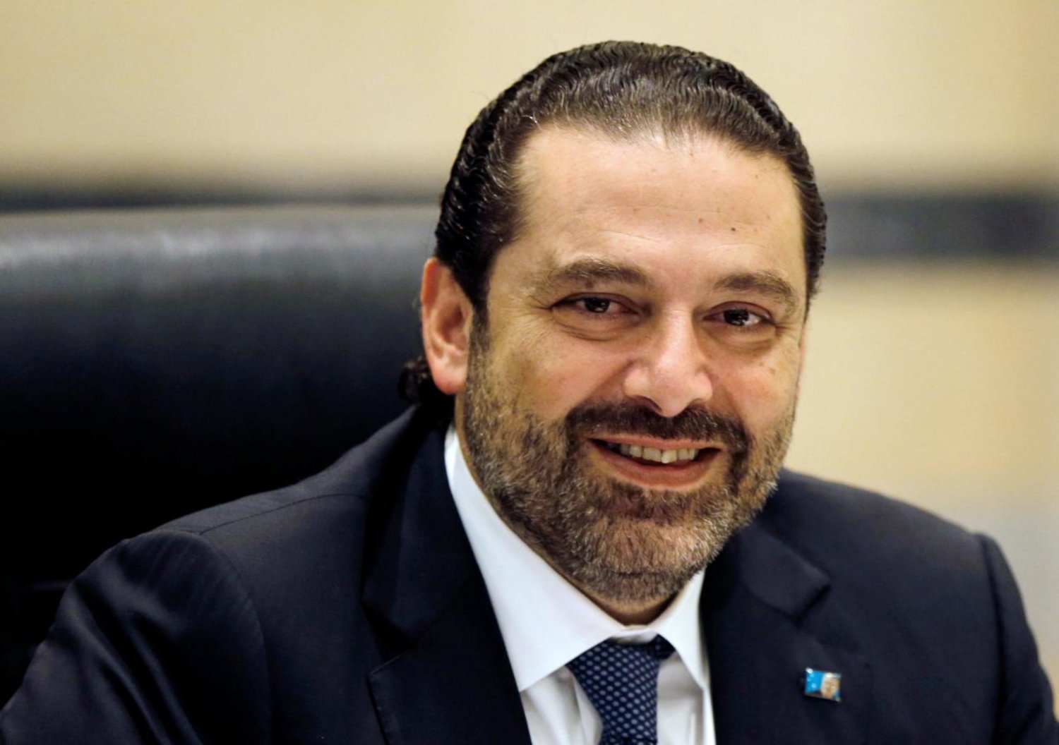 Lebanon's Prime Minister Saad al-Hariri presides a cabinet meeting at the governmental palace in Beirut, Lebanon September 29, 2017. REUTERS/Mohamed Azakir/File Photo