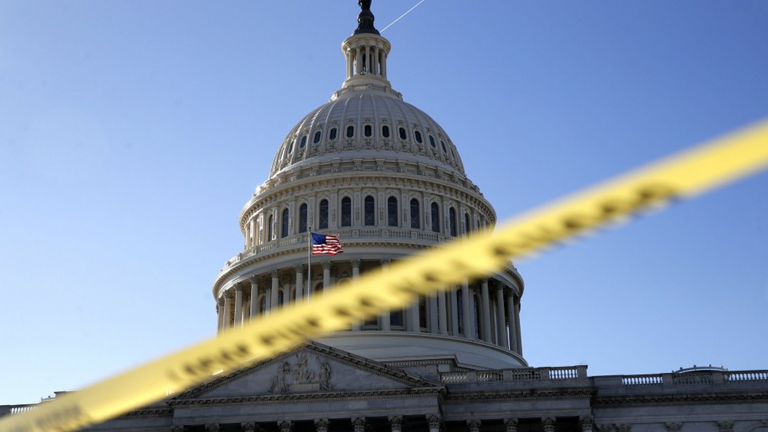 The US government was forced into a shutdown for the first time since 2013. (AP)
