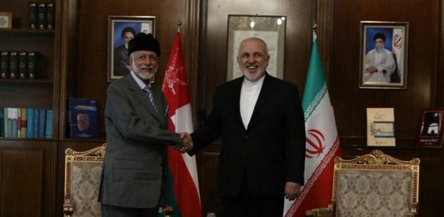 Omani Foreign Minister Yusuf bin Alawi bin Abdullah held talks in Iran's capital Tehran on Tuesday with his Iranian counterpart Mohammad Javad Zarif (Oman news agency)
