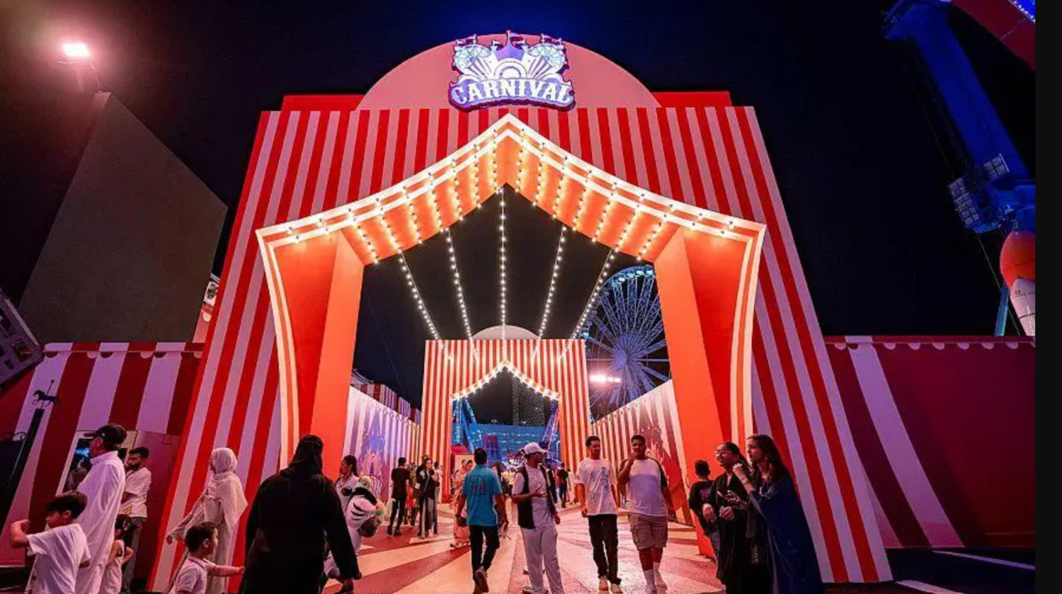 The Carnival entertainment zone embodies excitement and challenge, including kinetic game - SPA