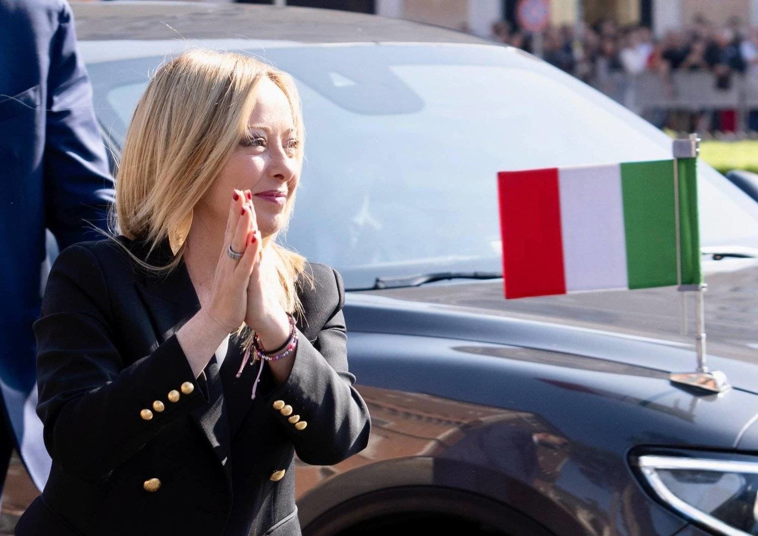 Italian Prime Minister Giorgia Meloni (EPA)
