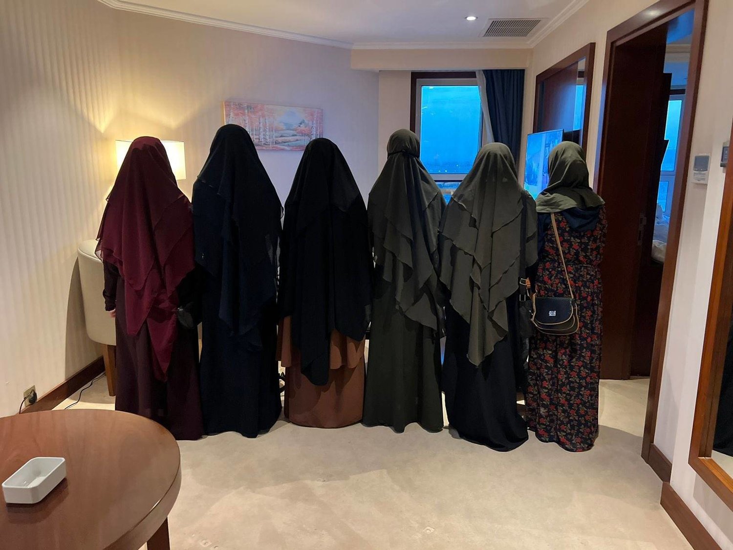 The six freed Yazidi women (Nadia Murad’s twitter account)
