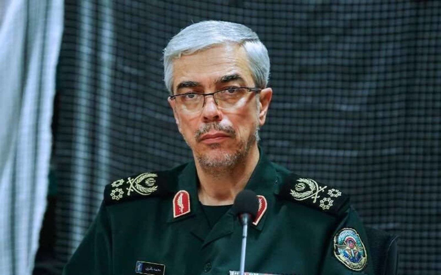 The Chief of Staff of the Iranian Armed Forces, Mohammad Bagheri (IRNA)

