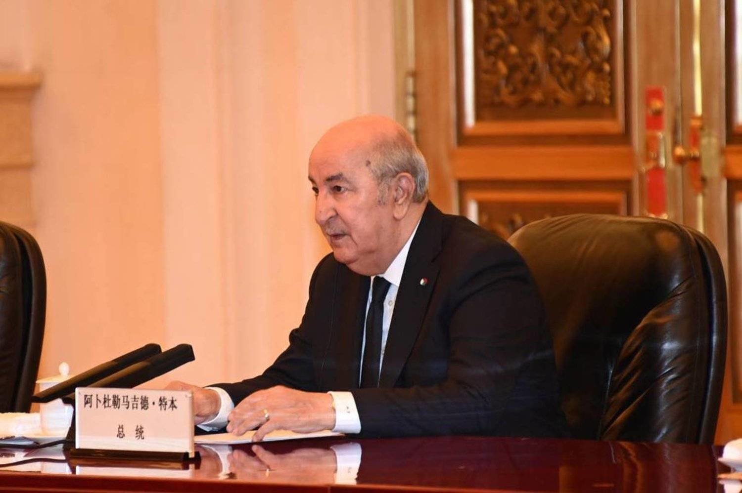 Algerian President Abdelmadjid Tebboune (dpa)