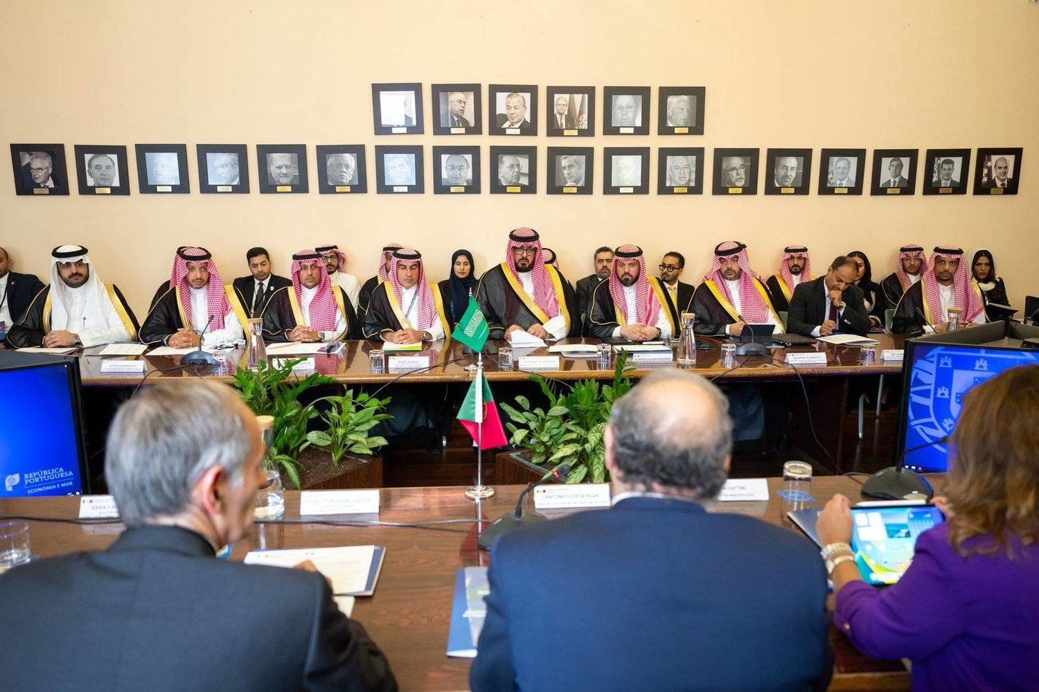 The sixth session of the Saudi-Portuguese Committee was held on Tuesday in Lisbon, Portugal. (Asharq Al-Awsat)