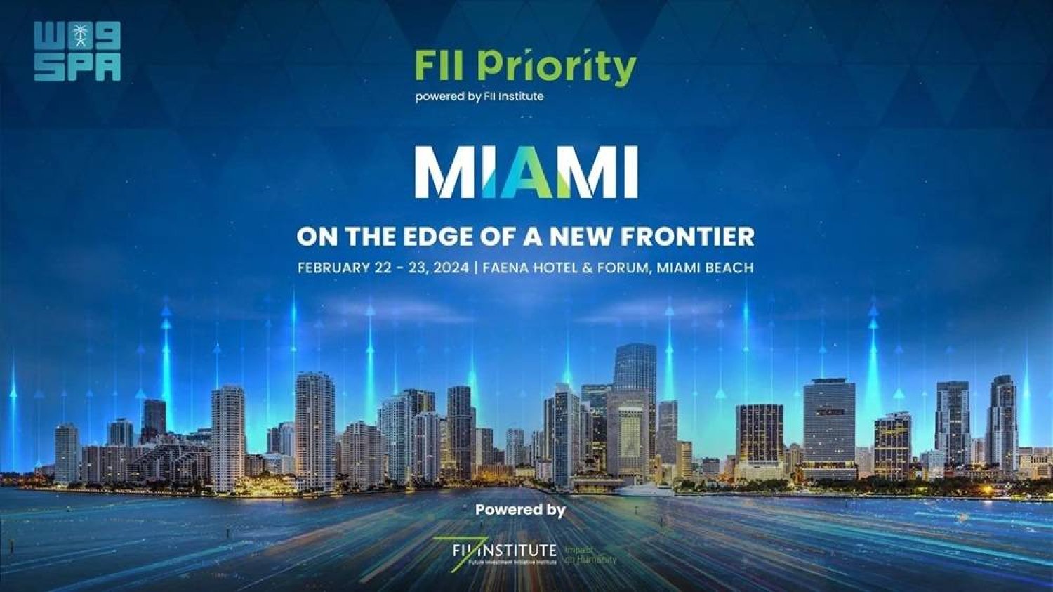 FII Institute PRIORITY Summit to Be Held in US on February 22-23