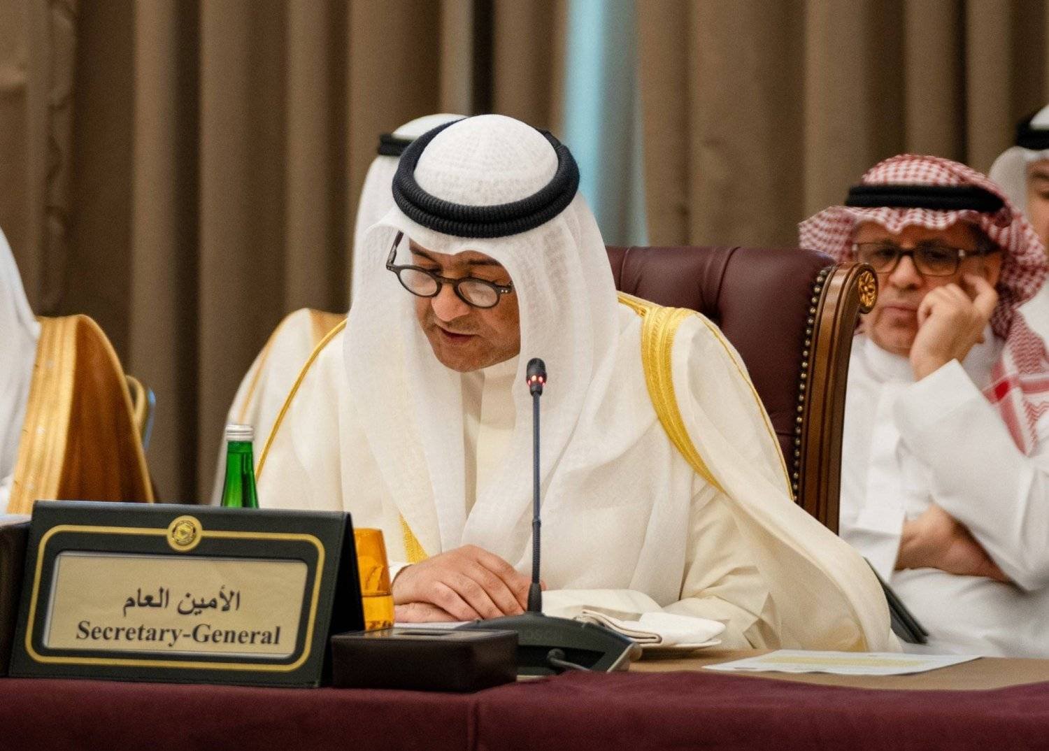 Secretary General of the Gulf Cooperation Council (GCC) Jassem Al-Budaiwi (GCC)