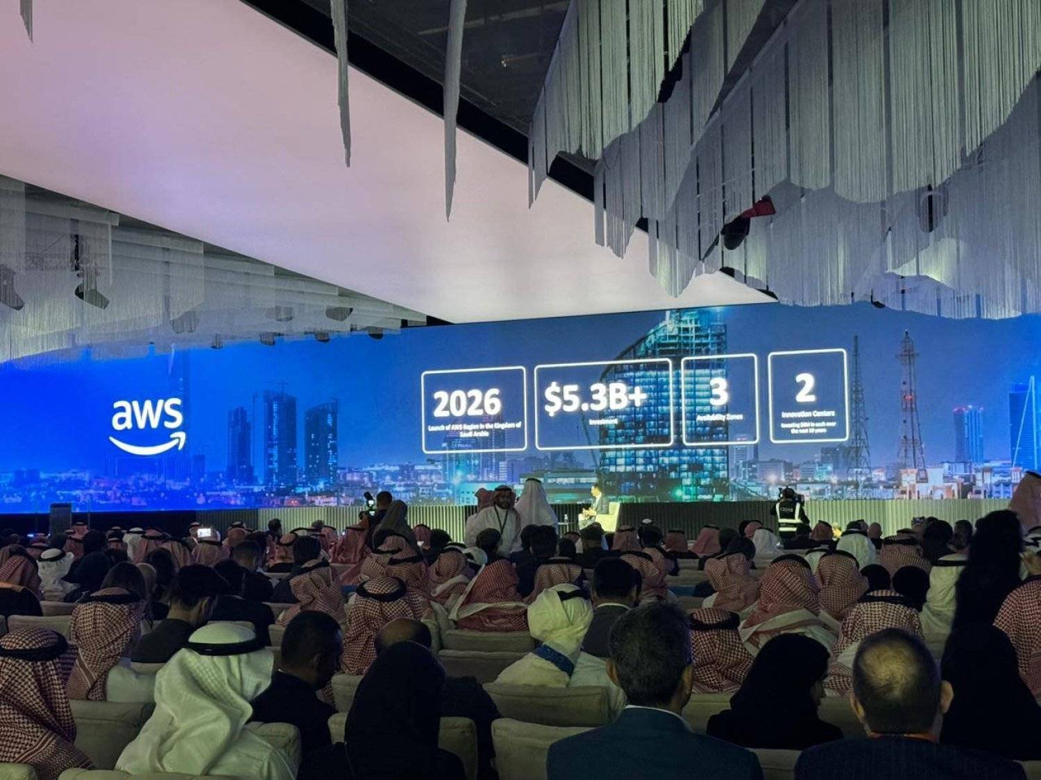 The new AWS Region will give developers, startups, entrepreneurs, and enterprises, as well as healthcare, education, gaming, and nonprofit organizations, greater choice for running their applications and serving end users from data centers located in the Kingdom. (Asharq Al-Awsat)