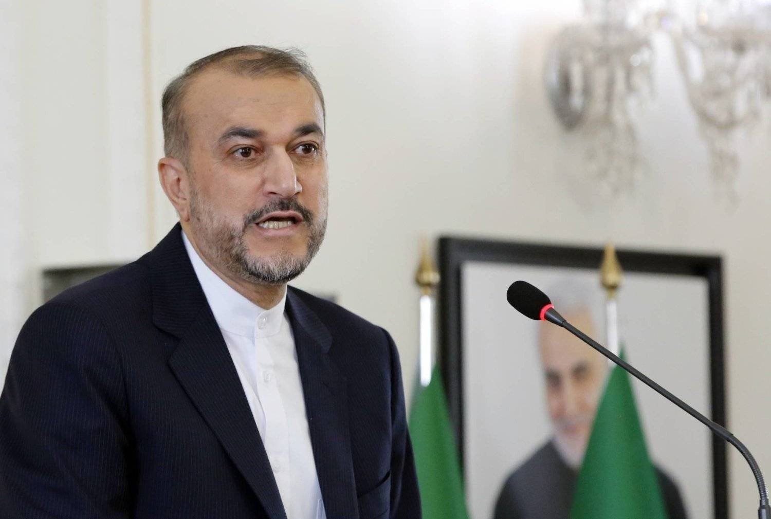  Iranian Foreign Minister Hossein Amir Abdollahian - EPA
