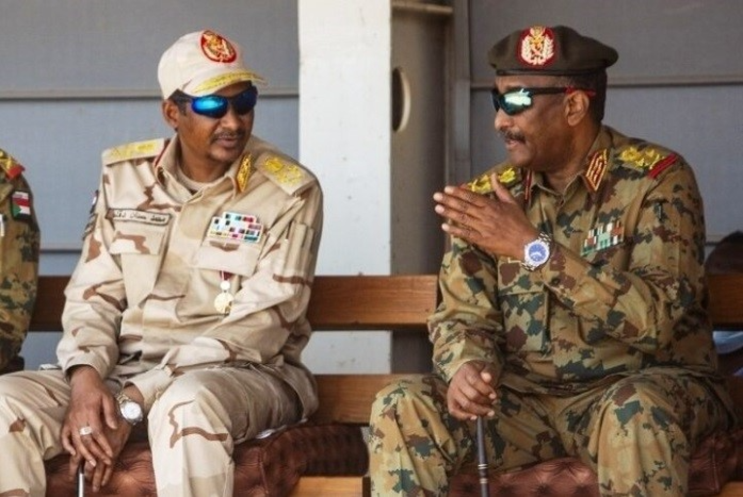 Army commander Abdel Fattah al-Burhan and RSF commander Mohamed Hamdan Daglo