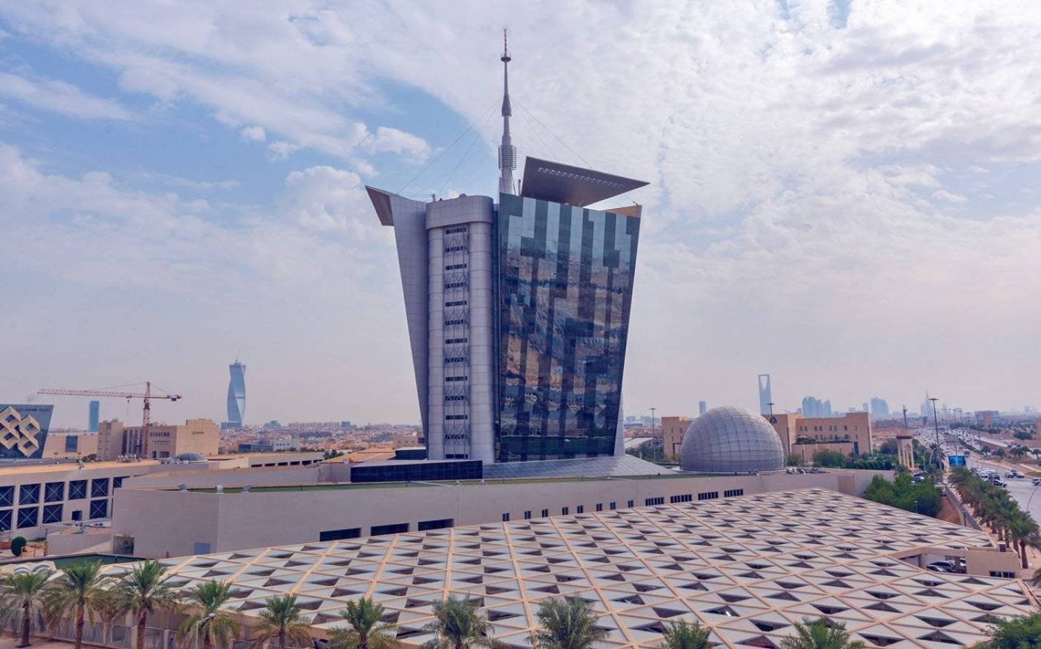 The Saudi Communications, Space and Technology Commission building in Riyadh (the Commission’s website)