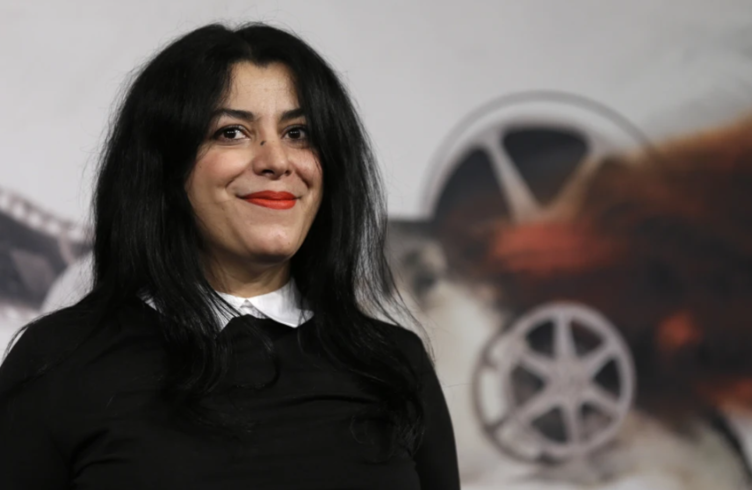 FILE - Director, illustrator and author Marjane Satrapi poses for photographers as she arrives to present the movie “La Bande des Jotas” at the 7th edition of the Rome International Film Festival in Rome, on Nov. 16, 2012. Marjane Satrapi, the acclaimed Iranian-French filmmaker and artist, has won the 2024 Princess of Asturias Foundation award for communication and humanities, the foundation announced Tuesday April 30, 2024. (AP Photo/Alessandra Tarantino, File)

