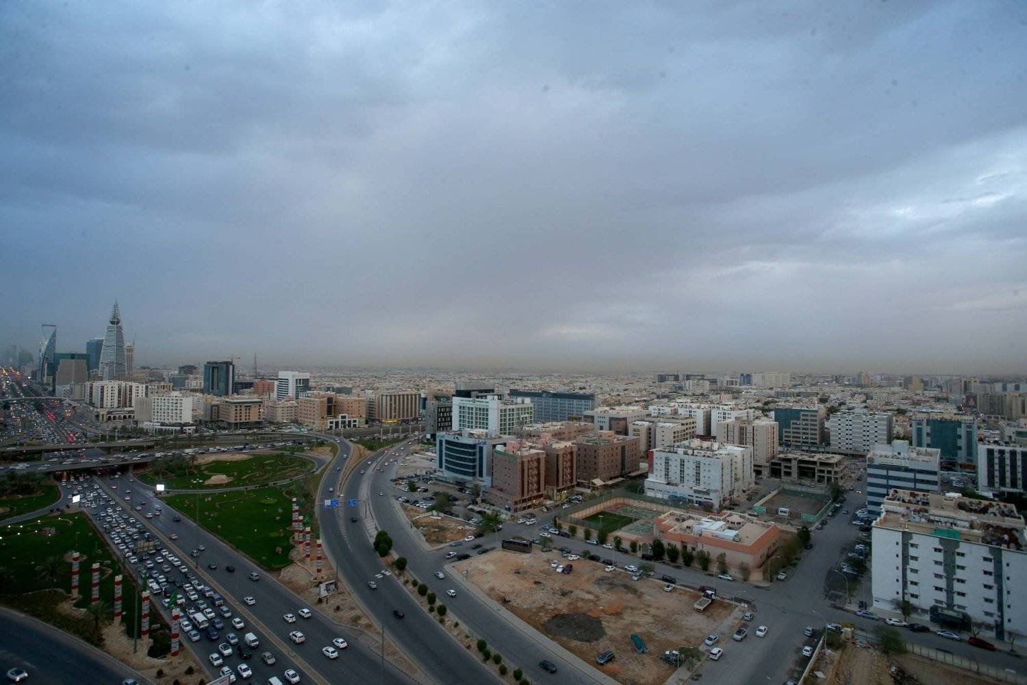 A general view of Riyadh, Saudi Arabia. (Asharq Al-Awsat)