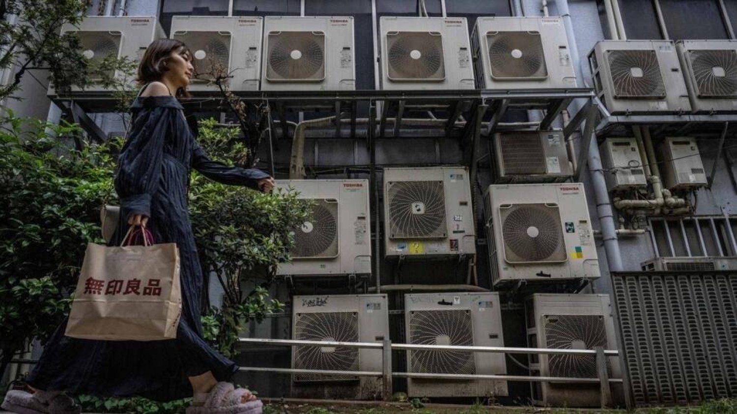 A record-breaking heatwave is broiling parts of Asia, helping drive surging demand for cooling options, including air-conditioning. Yuichi YAMAZAKI / AFP
