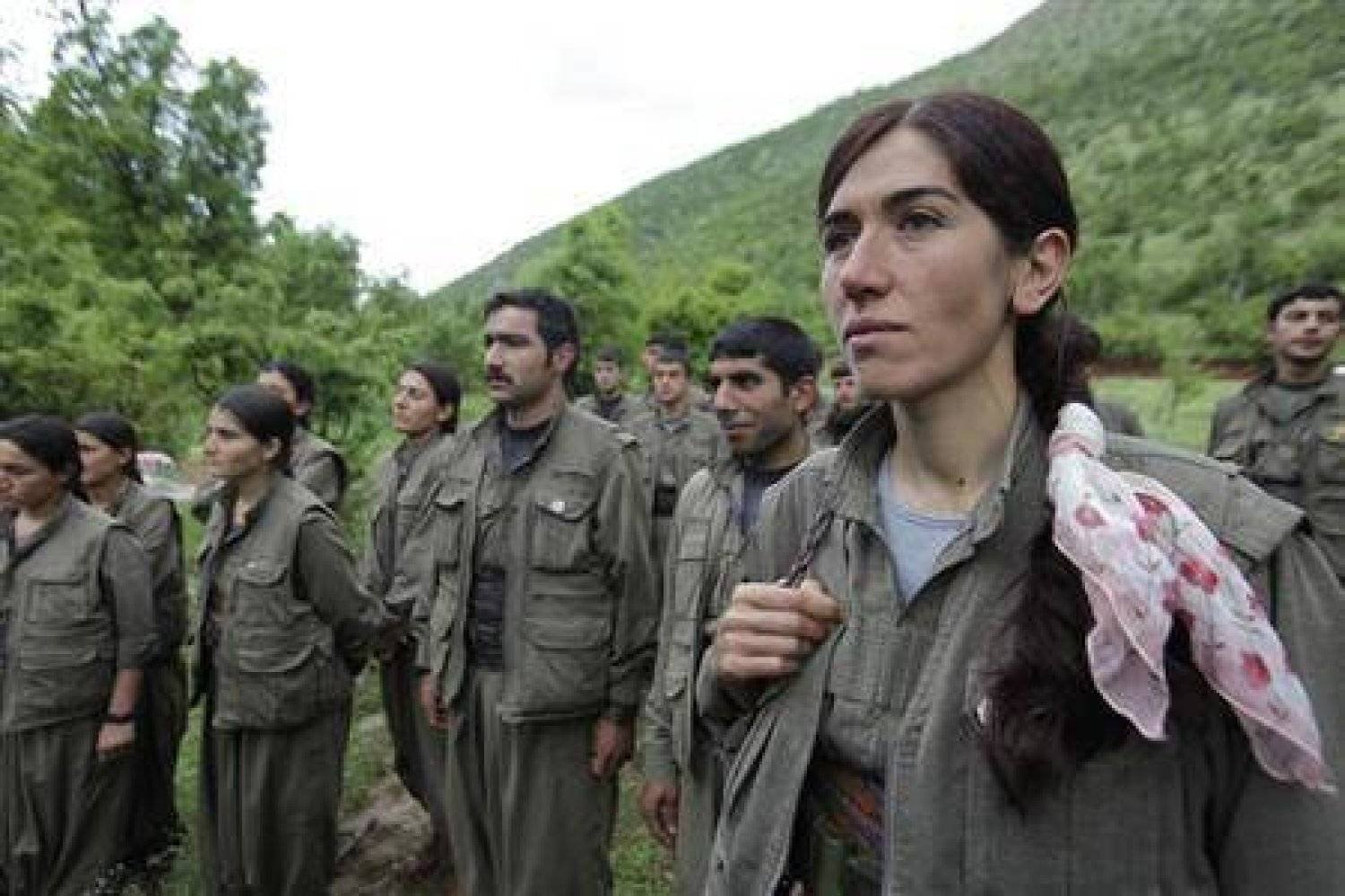 Members of the Kurdistan Workers’ Party (Reuters)
