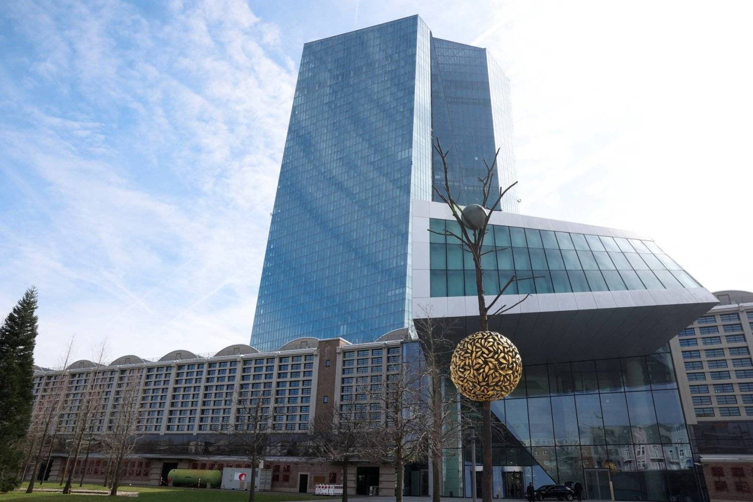 The European Central Bank headquarters in Frankfurt. SPA