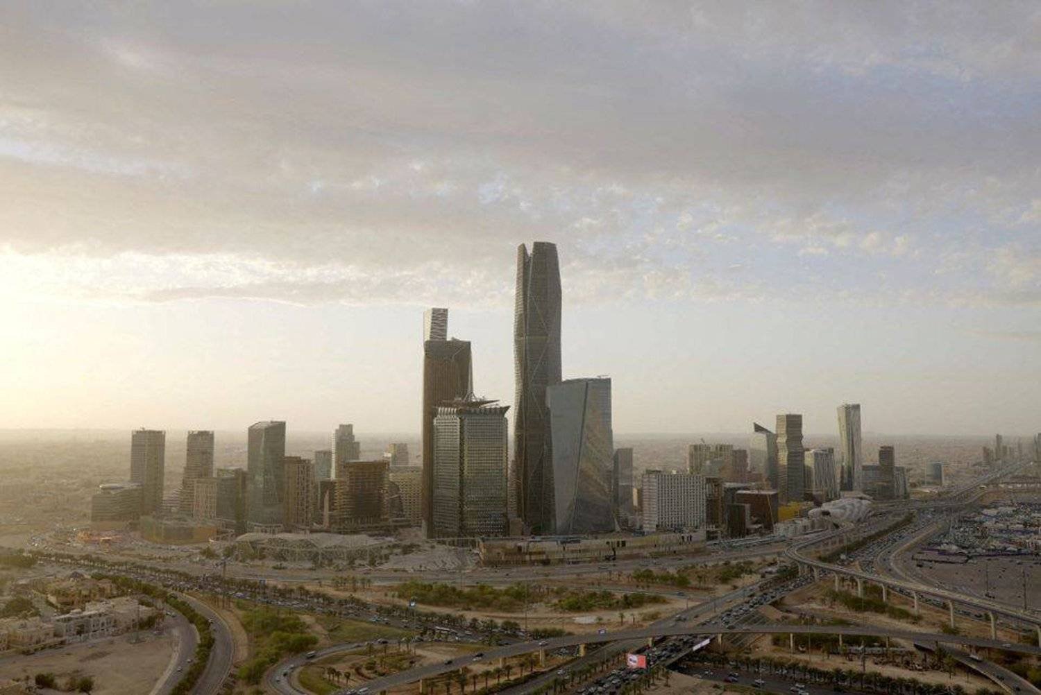 A general view of Riyadh city, Saudi Arabia, February 20, 2022. REUTERS/Mohammed Benmansour
