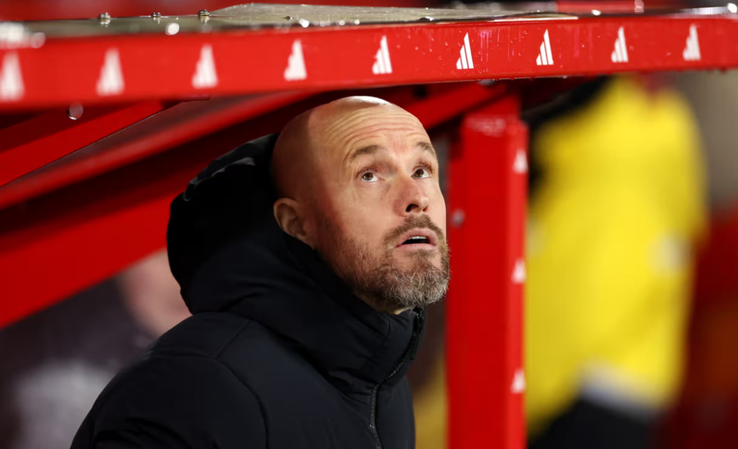 Erik ten Hag has overseen Manchester United’s worst defensive record since the 1970s. Photograph: Catherine Ivill/Getty Images
